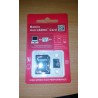 Carte Micro SD avec adaptateur pré chargé